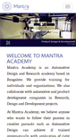 Mobile Screenshot of mantraacademy.com